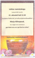 Kohtumine Marju Kõivupuuga - plakat