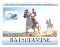 Raamatuväljapanek "Ratsutamine"