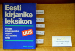 Raamatunäitus "Tapaga seotud kirjutajad ehk väike ülevaade kirjanikest ja loomingulistest kaasinimestest, kes ühel või teisel moel on Tapaga seotud"