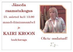 Kairi Krooni luulekava