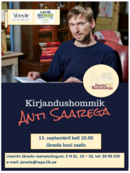 Kirjandushommik Anti Saarega